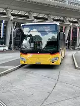 Frontansicht des MB C2 '11029' des PU Bucheli Busbetriebe, Kriens am 11.9.21 beim Bahnhof Luzern.