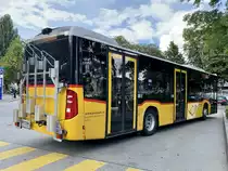 Heckansicht des MB C2 '11029' vom PU Bucheli Busbetriebe, Kriens am 11.9.21 nach der Abfahrt in Luzern.