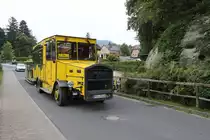 MAN Touristik Zubringer und Rundfahrt Bus hier am 7.9.2021 am Felsen in Oybin.