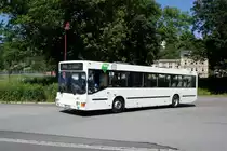 Bus Aue / Bus Erzgebirge: MAN EL (ASZ-BV 45) der RVE (Regionalverkehr Erzgebirge GmbH), aufgenommen im Juni 2021 am Bahnhof von Aue (Sachsen).