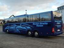 Mercedes Tourismo von Becker-Strelitz Reisen aus Deutschland in Neubrandenburg am 01.01.2019