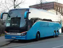 Setra 516 HD von Wricke Touristik aus Deutschland in Neubrandenburg am 01.01.2019