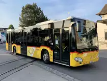 MB C2 Nr. 29 '10589'  LU 196 102  vom PU Eurobus Häfliger, Sursee am 13.9.21 bei der Abfahrt beim Bahnhof Sursee.
