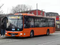 MAN Lion's City LE Ü der MVVG in Waren am 01.01.2019