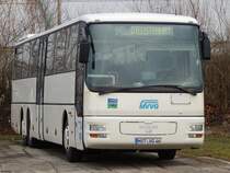 MAN ÜL 313 der MVVG in Neubrandenburg am 12.01.2019