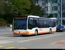 BSU - Mercedes Citaro  Nr.70  SO  189070 unterwegs in der Stadt Solothurn am 12.09.2021