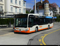 BSU - Mercedes Citaro Nr.92  SO 172092 unterwegs in der Stadt Solothurn am 12.09.2021