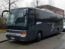 Setra 412 UL von Showservice International aus Deutschland in Neubrandenburg am 12.01.2019