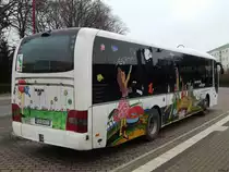 MAN Lion's Regio der VVR in Bergen am 20.01.2019