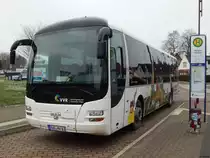 MAN Lion's Regio der VVR in Bergen am 20.01.2019