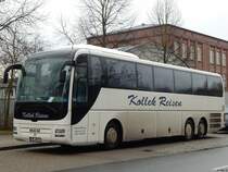 MAN Lion's Coach von Kollek Reisen aus Deutschland in Neubrandenburg am 20.01.2019