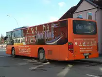Setra 415 NF der MVVG in Neubrandenburg am 29.01.2019