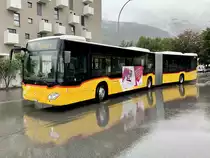 MB C2 G '11586'  VS 141 737  vom PU Buchard Voyages, Leytron am 20.9.21 beim Bahnhof Martigny.