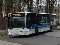 Mercedes Citaro I der VVR in Stralsund am 31.01.2019