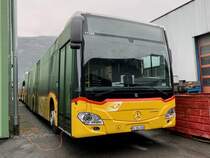 MB C2 G '11585'  VS 104 346  vom PU Buchard Voyages, Leytron am 20.9.21 bei der Garage in Leytron.