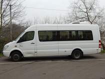 Mercedes Sprinter der VVR in Stralsund am 31.01.2019