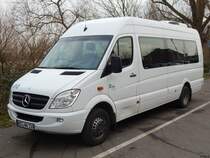 Mercedes Sprinter der VVR in Stralsund am 31.01.2019