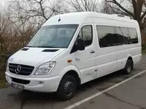 Mercedes Sprinter der VVR in Stralsund am 31.01.2019