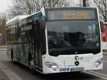 Mercedes Citaro III der VVR in Stralsund am 31.01.2019