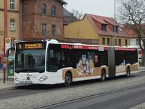 Mercedes Citaro III der VVR in Stralsund am 31.01.2019