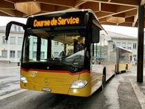 Der MB C2 G Nr. 57 '11489' der Regie Sion am 20.9.21 beim Bahnhof Sitten.