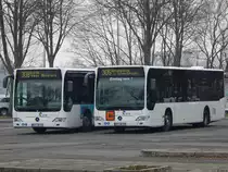 Mercedes Citaro II der VVR in Stralsund am 31.01.2019