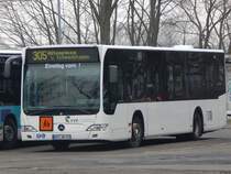 Mercedes Citaro II der VVR in Stralsund am 31.01.2019