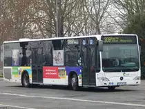 Mercedes Citaro II der VVR in Stralsund am 31.01.2019