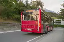 Innsbruck: Mercedes-Benz Citaro 2. Generation, Bus Nr. 635 als Linie H in der Schneeburggasse. Aufgenommen 21.9.2021.