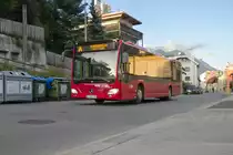 Innsbruck: Mercedes-Benz Citaro 2. Generation der Innsbrucker Verkehrsbetriebe (Bus Nr. 649) als Linie A in der Schneeburggasse. Aufgenommen 21.9.2021.