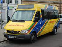 Mercedes Sprinter von Busunternehmen Manfred Scholz aus Deutschland in Stralsund am 31.01.2019