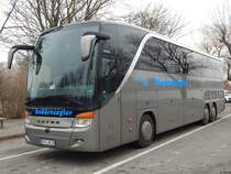 Setra 416 HDH von Boddensegler aus Deutschland in Stralsund am 31.01.2019