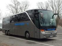 Setra 416 HDH von Boddensegler aus Deutschland in Stralsund am 31.01.2019