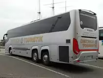 Scania Touring von Dietrich Touristik aus Deutschland in Stralsund am 31.01.2019