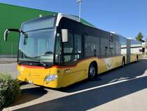 MB C2 G Ü Euro 5 Nr. 18 '5549'  BE 42726  vom PU SteinerBus AG, Ortschwaben am 24.9.21 bei Interbus Kerzers.