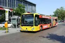 BVG Berlin - Mercedes Benz MB Citaro C2 G [ 4984] als M49, Berlin/ Hardenbergplatz im Juli 2021. (beberlin)