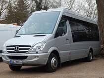 Mercedes Sprinter von Heike Bös aus Deutschland in Gustow am 31.01.2019