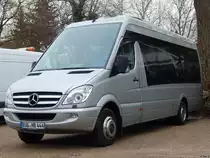 Mercedes Sprinter von Heike Bös aus Deutschland in Gustow am 31.01.2019