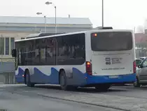 Setra 415 NF von der Usedomer Bäderbahn in Greifswald am 31.01.2019