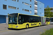 Mercedes Citaro 80 der AAGL, auf der Linie 80, bedient die Haltestelle Breite. Die Aufnahme stammt vom 24.04.2021.