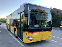 MB C2 hybrid Nr. 3 '11461'  BE 414 003  der PostAuto Regie Laupen am 24.9.21 bei Mühleberg Post.