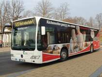 Mercedes Citaro II der VVR in Greifswald am 31.01.2019