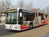 Mercedes Citaro II der VVR in Greifswald am 31.01.2019