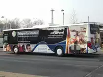Setra 415 LE Business der Anklamer Verkehrsgesellschaft in Greifswald am 31.01.2019