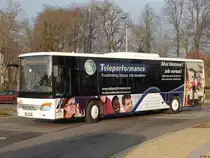 Setra 415 LE Business der Anklamer Verkehrsgesellschaft in Greifswald am 31.01.2019