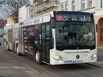Mercedes Citaro III der Stadtwerke Greifswald in Greifswald am 31.01.2019
