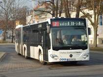 Mercedes Citaro III der Stadtwerke Greifswald in Greifswald am 31.01.2019