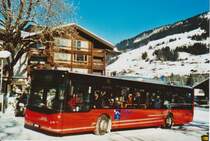 AFA Adelboden (LenkBus) Nr. 54/BE 611'056 Neoplan (ex VBZ Z�rich Nr. 243) am 2. Januar 2009 Lenk, Gemeindehaus