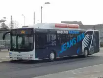 MAN Lion's City CNG der Stadtwerke Greifswald in Greifswald am 31.01.2019