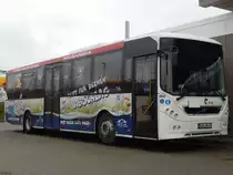 Volvo 8900 der VVR in Sassnitz am 02.02.2019